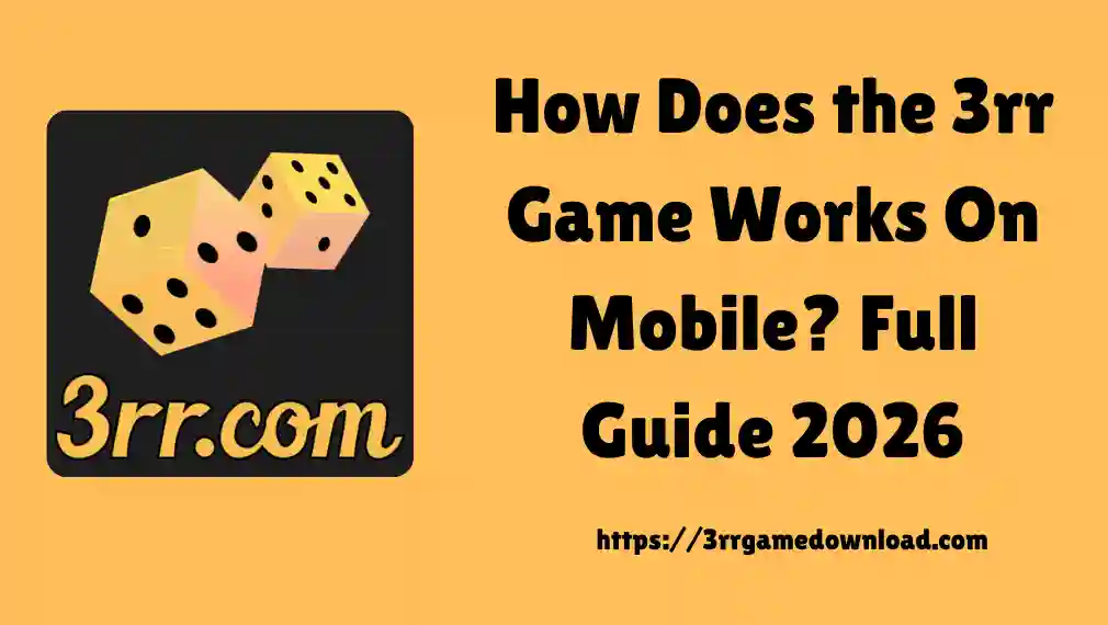 3rr Game Works On Mobile